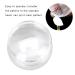 QQMORA Silicone Nail Art Stamp with Lid & Scraper - Polish Design Tool for DIY Nail Art Nail Schools & Salons (Silver) - Buy Online on GoSupps.com