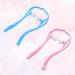 Lioobo Neck Massage Device - Dual Trigger Pressure Point Massager for Adults | Portable Pink & Blue Shoulder Massage Tool - Buy Online on GoSupps.com