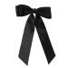 Hot Braid Hair Clip Ribbon Double Layers Bowknot Hair Barrettes Ponytail Hair Barrettes For Teen Girls Hair Clips Thin Thick Hair Clips For Women Thick Hair Styling black