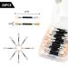 Xixkolyu 20-Piece Eyeshadow Brush Set - Double-Sided Sponge Applicators & Disposable Eyeshadow Brushes for Flawless Makeup - Buy Online on GoSupps.com