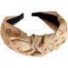Headbands for Women Alice Bands Mixed Printed Fabric Hair Band Adult Women Hair Bands Fashion Headbands Knot Hair Accessories (hairband_6cafe) - Buy Online on GoSupps.com