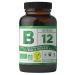 Organic & Vegan Vitamin B12 - Methylcobalamin & Adenosylcobalamin - 1000MCG - Immunity - Fatigue Reduction - 90 Concentrated Tablets - NATESIS