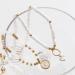 Multilayer Boho Pearl Necklace with Beaded Coin & Heart Pendant - Summer Beach Jewelry for Women & Girls - Buy Online on GoSupps.com