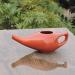 Handcrafted Ceramic Neti Pot Sinus Cleaner 225ml - Brown - Dishwasher Safe - Buy Online on GoSupps.com