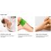 GOLDSANGSA Korean Exfoliating Towel Mitts (Large 4pcs) - Remove Dead Skin with Korean Italy Towel Skincare - Bath Cloth Exfoliating Scrub - Buy Online on GoSupps.com