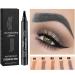 Eyebrow Pencil with 4 Tip for Natural Eyebrow Makeup Eyebrow Long-Lasting Eye Brow Pencils for Women Eyebrow Pen (05) - Buy Online on GoSupps.com