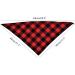 Oyccen 4PCS Checkered Dog Bandanas - Cotton Dog Scarves for Small Medium & Large Dogs & Cats - Buy Online on GoSupps.com