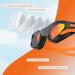 SwimStars Adult Swim Goggles - Anti-Fog UV Protection, No Leaking, Orange/Black Mirrored Lens for Pool & Open Water Swimming - Buy Online on GoSupps.com