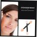 FRCOLOR 100pcs Double Ended Eyeshadow Brush Makeup Brush Mini Makeup Dual-side Smudger Tool Cosmetic 6.5x1.3cm Black - Buy Online on GoSupps.com