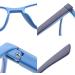 Suertree 3PC Blue Light Glasses - Computer & Reading Glasses for Men & Women | 2.0x Diopter Visual Aid - Buy Online on GoSupps.com