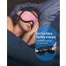 Musicozy 3D Breathable Silk Sleep Mask for Men and Women - Light Blocking Eye Cover for Travel, Office, Nap - Pink & Purple 2 Pack - Buy Online on GoSupps.com