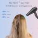 Faszin Ionic Hairdryer 2400W Super Fast Professional Hair Dryer Real Blow-Dry No Baking Dry Triple-L Plus Technology Heat Resistant with 4 Styling Diffusers Gray - Buy Online on GoSupps.com