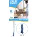 Clean Go Yacht Mop Blue 100% Cotton - 43 Handle | Handmade in USA for Eco-Friendly Cleaning - Buy Online on GoSupps.com