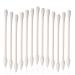 800 Pieces Cotton Swabs, Round Pointed Tipped with Paper Stick, Quality Cotton Heads- Sturdy Handle - Multipurpose, 4 Packs, 200 Pieces 1 Pack