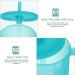 DOITOOL Adult Sippy Cup with Straw | Spill Proof Elderly Care Cup (Blue) - Buy Online on GoSupps.com