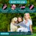 YOTANGO 4-Pack-Dog Collar Repellent Built-in Pant-Based Formula Strong Repellency Slow Release Pleasant Aroma Waterproof-Pink Blue Purple Green - Buy Online on GoSupps.com