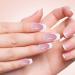 Stick on Full Nails | -Adhesive Trendy False Nails with White French Tips - Products for Wedding Gathering Home Dating Traveling Dtt 02 - Buy Online on GoSupps.com