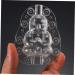 4 Pcs Vegetable Shaping Mold Fruit Vegetable Garden Wok Buddha Mold for Melon Multifunction Computer Transparentx2pcs 10x7cmx2pcs - Buy Online on GoSupps.com