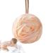 Shower Ball Sponge | Large Rose Bath Sponge | Portable Bath Balls with Lanyard Cute Bath Supplies for Bathroom Home Apartment Dormitory Pink