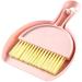 Mini Hand Broom Multifunctional Compact Mini Dustpan Brush Set Sturdy for Office (Pink) - Buy Online on GoSupps.com