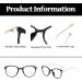 Shop LJCZKA Blue Light Blocking Glasses for Men & Women - Retro Round Cat Eye Eyewear - Clear Lens Black Frames - Buy Online on GoSupps.com