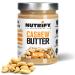 Nutrify cashewm 500g 100% natural protein source without sugar additive gluten -free vegan pure cashew butter premium nutm for smoothies baking and spread - made in Germany cashew cashew butter 500 g (1 Pack)