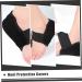 Beaupretty Heel Cover & Achilles Pad - Silicone Heel Guards for Ultimate Foot Protection | Breathable Gel Cushion | Black 12.8x8.2cm - Buy Online on GoSupps.com