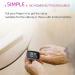 Pulse Oximeter Fingertip - Rechargeable Blood Oxygen Saturation Monitor Accurate Fast SpO2 Reading (Pink) - Shop Internationally - Buy Online on GoSupps.com
