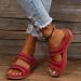 Perfectchose Leather Orthopedic Arch Support Wedge Sandals - Brown 36 | Diabetic & Orthopedic Walking Sandals for Women - Perfectchose.com - Buy Online on GoSupps.com