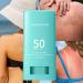 KARLOR Sunscreen Stick SPF50+ Face Sunscreen Stick Body Sunscreen Stick UVA/UVB Radiation Face Sunscreen cream stick UV Protection Sun Protection Refreshing Waterproof (Blue) - Buy Online on GoSupps.com