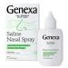 Genexa Saline Care Organic Nasal Spray & Dropper 1 fl oz (30 ml)