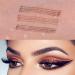 4 Point Waterproof Microblading Eyebrow Pen - No Color Fading Long-Lasting Grey Brown - Best for Perfect Eyebrows - Buy Online on GoSupps.com
