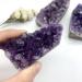 Home Decoration Natural Dark Purple Amethyst Uruguary Cluster Point Tower Crystal Quartz Specimen Home Decoration NaturalCrystals Stones Crystal Cluster
