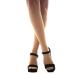 Medicella Premier Closed Toe Knee High Compression Socks for Women 15-20 mmHg Made in USA Medical Quality Sheer Moderate Pressure Support Circulation & Travel (X-Large Beige) X-Large Beige
