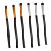 BELLIFFY 6pcs Eyeshadow Brush for under Eye Foundation Brush for Liquid Makeup Eye Shadow Brush Plastic