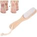 Foot file tote foot cuticle remover pedicure foot file skin callus pumice removal stone foot pedicure tool with wooden handle for pedicure and foot care - Buy Online on GoSupps.com