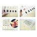 Premium Nail Art Manicure Silicone Mat - Foldable Washable Soft Tablecloth for Stamping & Practice - Buy Online on GoSupps.com