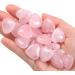 MAIBAOTA Rose Quartz Healing Crystal Gemstones Pocket Gifts Heart-Shaped Nature Spiritual Energy Pink Crystals for Women Men Reiki Divination Balancing Yoga Meditation 10PCS - Buy Online on GoSupps.com
