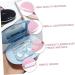 Lurrose Box Companion for Contact Lenses | Decorative Lens Case & Solution Holder | UK Shipping | 10.2x7.8cm Pink - Buy Online on GoSupps.com