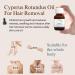 Cyperus Rotundus Oil for Hair Removal 2 PACKS 100% Pure Natural Cyprus Oil Organic Herbal Cypress Root Extract for Smooth Skin, Reducing Body Hair Growth, Ingrown Hair & Nourishment 60ml - Buy Online on GoSupps.com