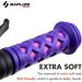 SAPLIZE Kids Bike Handlebar Grips - Shorter Length for Girls and Boys Bikes - Soft and Comfortable Purple Grips with Streamers - Buy Online on GoSupps.com