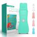 Voyor ultrasound peeling device Professional removal of imprints Skin scrubber waterproof and wireless pore clean peeling absorbing Lifting 3 Modi Gentle facial cleaning CP100 (green)