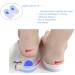Silicone Gel Heel Cups for Plantar Fasciitis Relief | Unisex Shock Absorption Cushions for Callus & Bone Spur - Size S (Women 4-6 - Buy Online on GoSupps.com