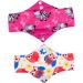 5pcs Reusable Menstrual Pads | Mama Cloth Napkins for Women | Washable & Portable Feminine Hygiene Towels - Buy Online on GoSupps.com