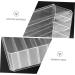 MAGICLULU Clear Acrylic Organizer 1 Set Divider Storage Box Eyeshadow Cosmetic Organizing Rack Desktop Cosmetics Holder - Buy Online on GoSupps.com