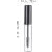 Beavorty 2 Sets Mascara Tube Funnel Toiletry Containers Mascara Clear Eyelash Wand Tube Black Plastic - Buy Online on GoSupps.com