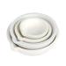 LTKJ Set of 4 Crucibles Melting Dishes Ceramic Casting Torch Melt Jewelry Gold Silver 150/250/500/750g Set of 4 Ceramic Dish(150/250/500/750g)