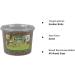 Supa Dried Mealworms 3L Bucket - High Energy Protein Rich Treat for Garden Birds - Quality Wild Bird Food for Attracting More Birds - Buy Online on GoSupps.com