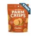 Parmcrisps Cheddar Cheese Crisps | Keto-Friendly, Gluten-Free, Low Carb Snacks | 100% Real Cheese | 1.75oz Pack of 6 - Buy Online on GoSupps.com