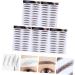 FOMIYES 15 Pcs Eyebrow Stickers Waterproof Makeup False Eyebrows Cosmetics Eyebrow Tool 6d Make up Template 1 count (Pack of 1) Brownx3pcs - Buy Online on GoSupps.com